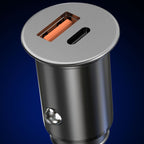 WiWU™ Super fast Car Charger With Dual Ports Mobile Case by CoverMeUp - Style 8