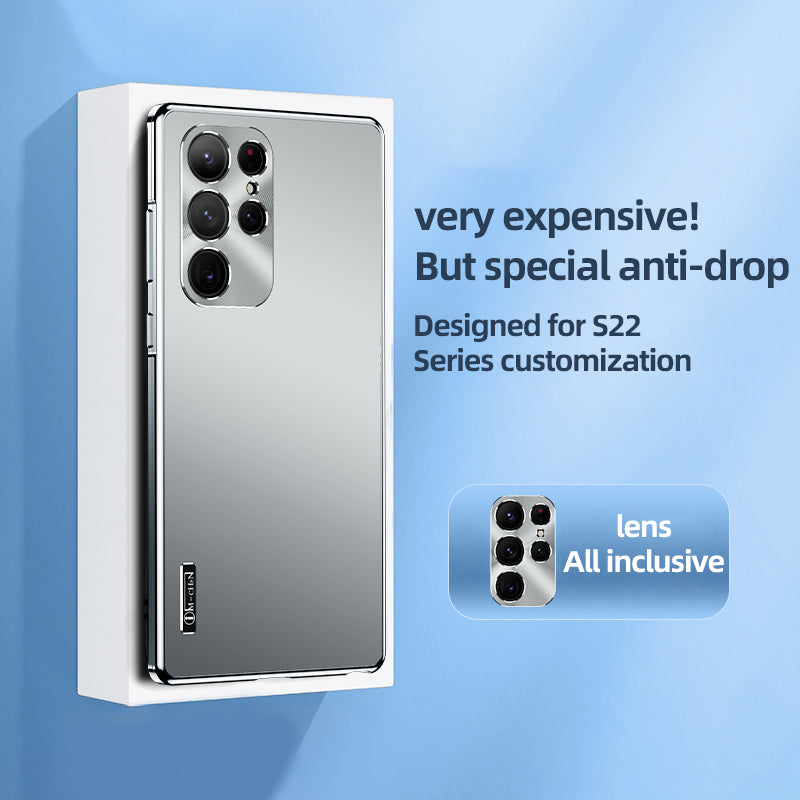 Luxury Magnetic Metal Frame Case - Samsung Mobile Case by CoverMeUp - Style 5