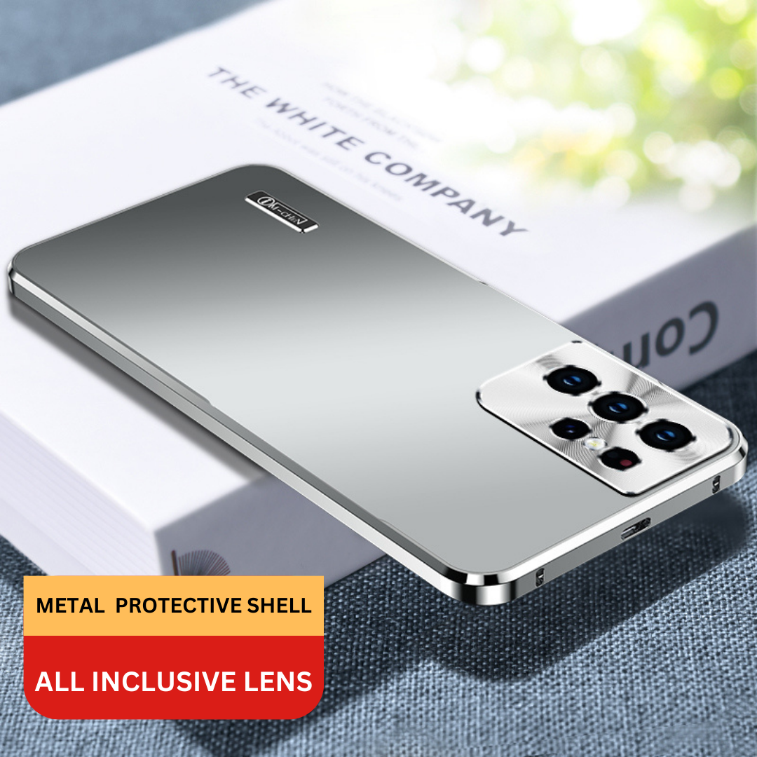 Luxury Magnetic Metal Frame Case - Samsung Mobile Case by CoverMeUp - Style 12