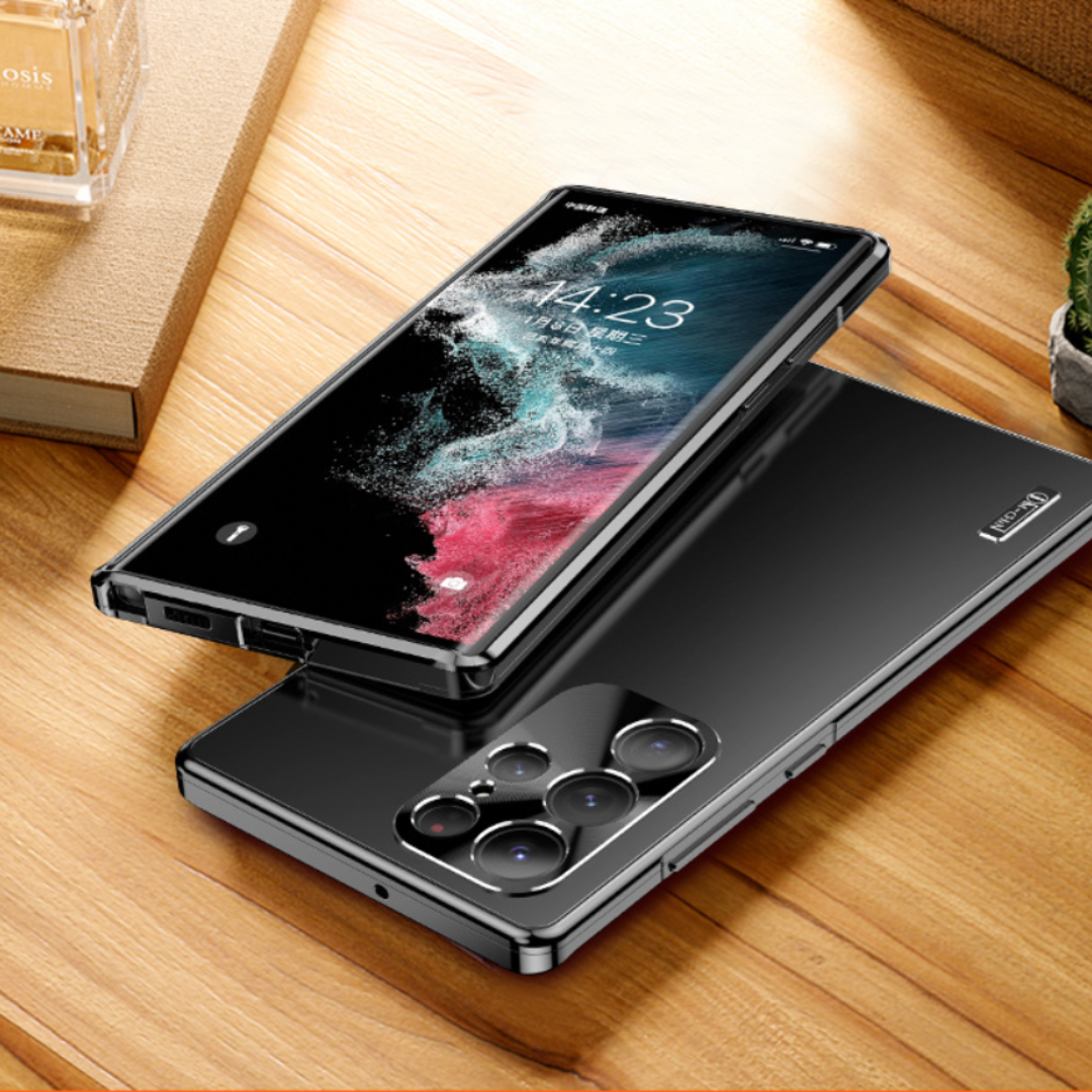 Luxury Magnetic Metal Frame Case - Samsung Mobile Case by CoverMeUp - Style 7