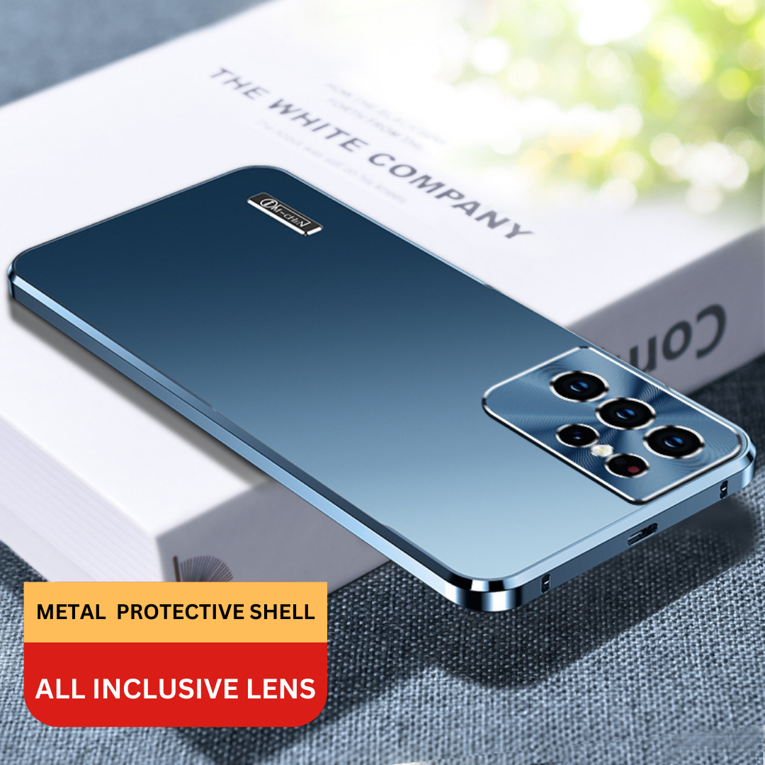 Luxury Magnetic Metal Frame Case - Samsung Mobile Case by CoverMeUp - Style 9