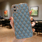 Luxury Diamond Bling Plating Soft TPU Case Mobile Case by CoverMeUp - Style 10