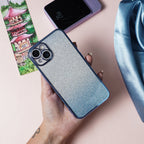 Gradient Glitter Diamond Camera Lens Case Mobile Case by CoverMeUp - Style 4