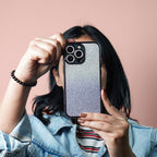 Gradient Glitter Diamond Camera Lens Case Mobile Case by CoverMeUp - Style 8