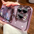 Glitter Star Drink Cup and Straw Back Case Mobile Case by CoverMeUp - Style 16