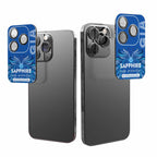 Protective Apple iPhone Back Cover - Camera Lens Protector with Easy Install Applicator For iPhone 15 Series - Style 6