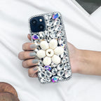 Diamond Petal Elegance Stand Phone Case Mobile Case by CoverMeUp - Style 2