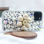 Diamond Petal Elegance Stand Phone Case Mobile Case by CoverMeUp - Style 4