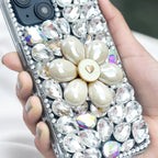 Diamond Petal Elegance Stand Phone Case Mobile Case by CoverMeUp - Style 6