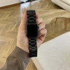 Stainless Steel Craft Wrist Strap for Apple Watch Mobile Case by CoverMeUp