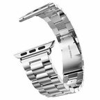Stainless Steel Craft Wrist Strap for Apple Watch Mobile Case by CoverMeUp - Style 10