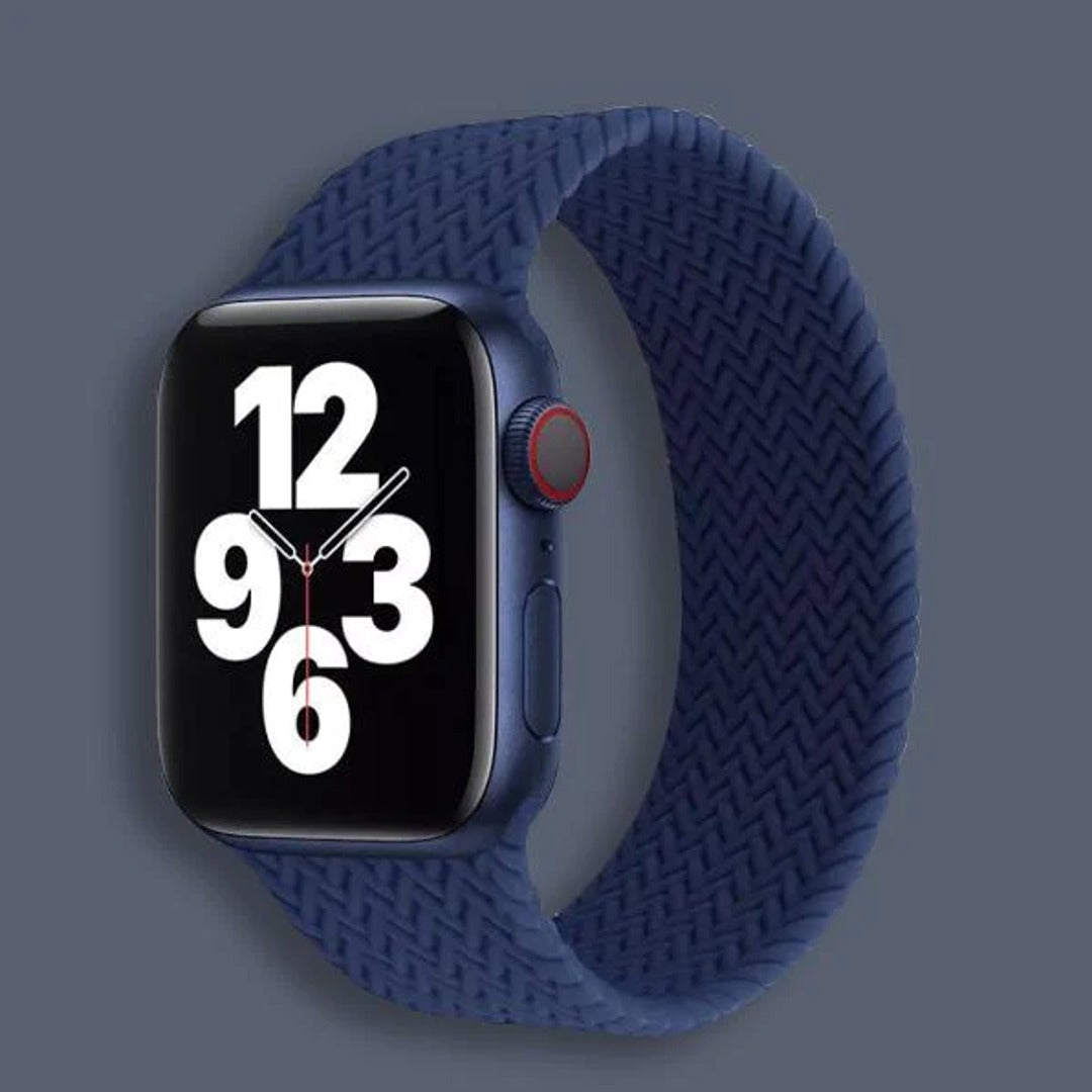 Woven Nylon Braided Solo Loop for Apple Watch Mobile Case by CoverMeUp - Style 10