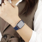 Woven Nylon Braided Solo Loop for Apple Watch Mobile Case by CoverMeUp - Style 12