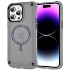 Protective Apple iPhone Back Cover - Wave Armor Matte Magsafe Shield Case - iPhone - Style 16