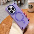 Protective Apple iPhone Back Cover - Wave Armor Matte Magsafe Shield Case - iPhone - Style 19