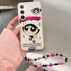 Powerpuff Superhero Style Case with Charm - Samsung Mobile Case by CoverMeUp
