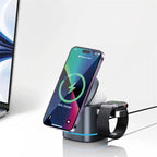FlowCharge Cube Trio Wireless Charging Station Mobile Case by CoverMeUp