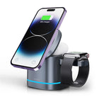 FlowCharge Cube Trio Wireless Charging Station Mobile Case by CoverMeUp - Style 2