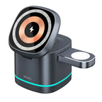 FlowCharge Cube Trio Wireless Charging Station Mobile Case by CoverMeUp - Style 3