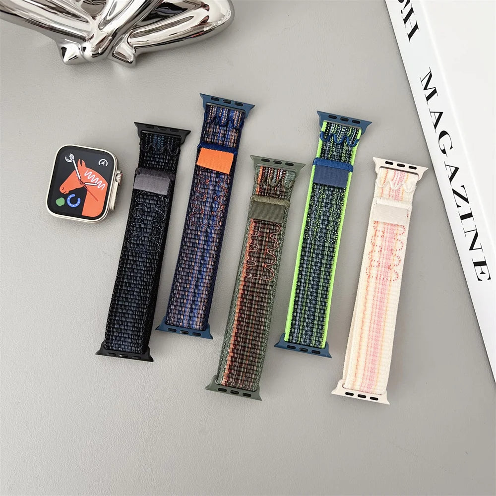 Athletic Loop Replacement Strap for Apple Watch Mobile Case by CoverMeUp - Style 7