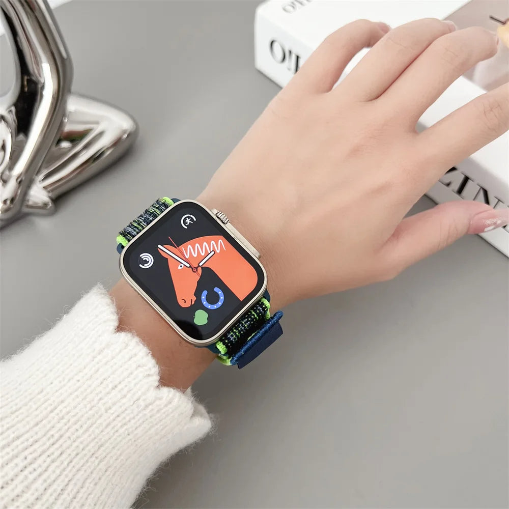 Athletic Loop Replacement Strap for Apple Watch Mobile Case by CoverMeUp - Style 14