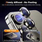Protective Apple iPhone Back Cover - iPhone Series Camera Ring Lens Protector - Style 31