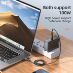 Master Power 100W USB-C Fast Wall Charging Adapter Mobile Case by CoverMeUp - Style 6