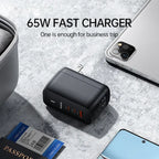 Dynamic Trio 65W Super Charging Adaptor Mobile Case by CoverMeUp - Style 2