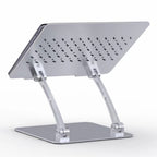 Pivot Pro Stylish Metallic Adjustable Laptop Stand Mobile Case by CoverMeUp - Style 3