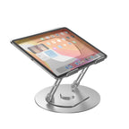 Ultra Sleek Metallic Foldable Laptop Stand Mobile Case by CoverMeUp - Style 2
