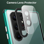 Privacy Shield Dual Magnetic Glass Case - Samsung Mobile Case by CoverMeUp - Style 7