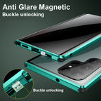 Privacy Shield Dual Magnetic Glass Case - Samsung Mobile Case by CoverMeUp - Style 10