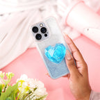 Shimmering Bling Heart Case Mobile Case by CoverMeUp - Style 6