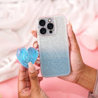 Shimmering Bling Heart Case Mobile Case by CoverMeUp - Style 7