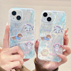 Sparkling Starry Pup Glimmer Case With AirPods Pro Case Mobile Case by CoverMeUp - Style 5