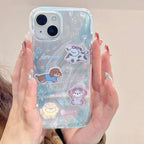 Sparkling Starry Pup Glimmer Case With AirPods Pro Case Mobile Case by CoverMeUp - Style 6