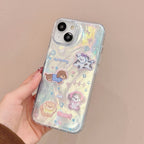 Sparkling Starry Pup Glimmer Case With AirPods Pro Case Mobile Case by CoverMeUp - Style 4