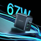 Smart Tech 67W C to C Cable Fast Adapter Mobile Case by CoverMeUp - Style 2