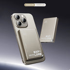 Wiwu Ultra Slim 20W Alloy Magnetic Wireless Power Bank Mobile Case by CoverMeUp - Style 3