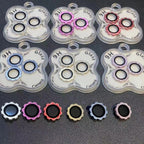 Protective Apple iPhone Back Cover - Screw Cap Camera Lens Guard - iPhone - Style 10