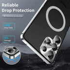 Luxury Ultra-Thin Magsafe Matte Metal Frame Case - Samsung Mobile Case by CoverMeUp - Style 29