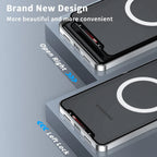 Luxury Ultra-Thin Magsafe Matte Metal Frame Case - Samsung Mobile Case by CoverMeUp - Style 33