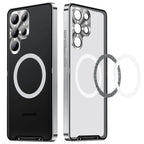 Matte Magsafe Case With Titanium Frame - Samsung Mobile Case by CoverMeUp - Style 5