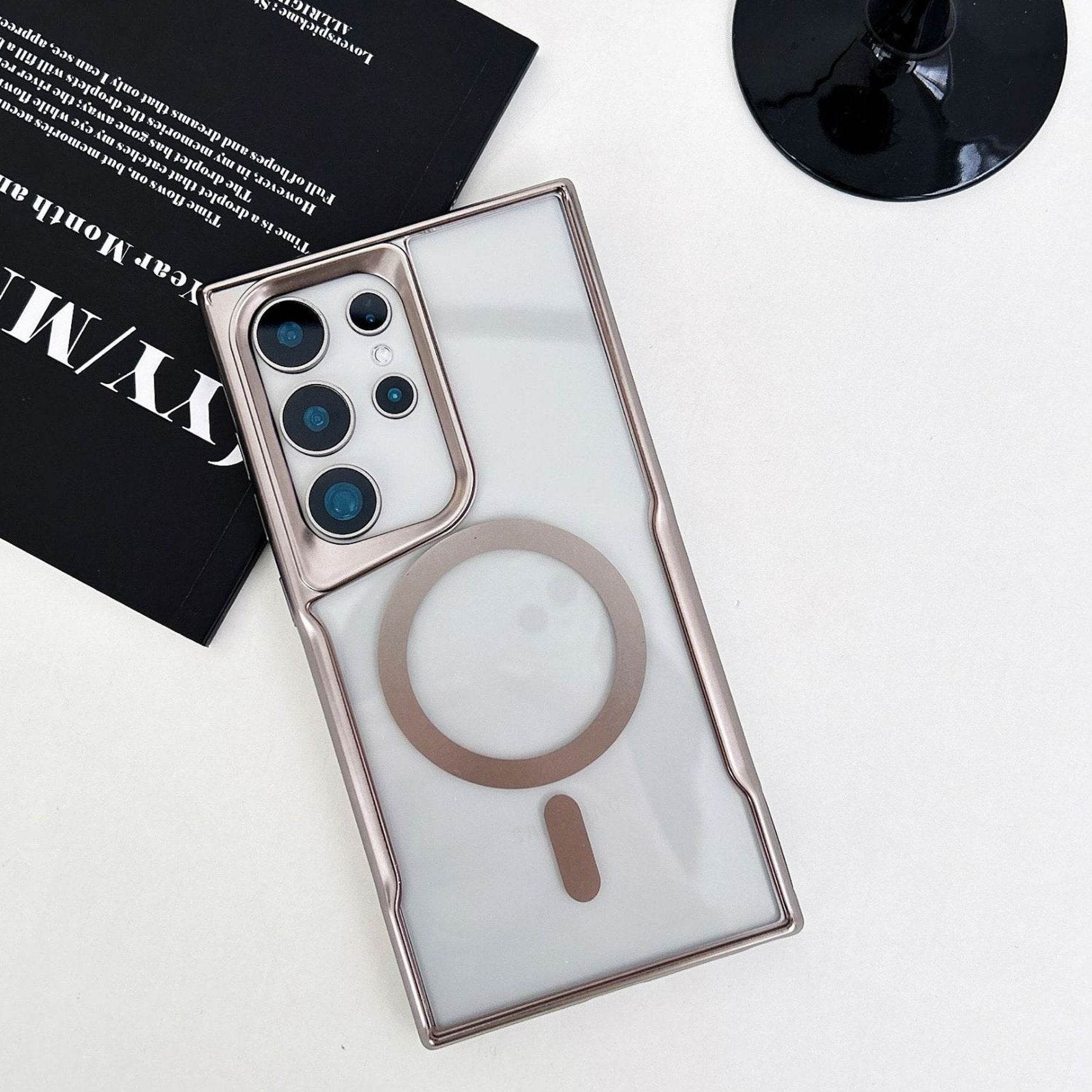 Brilliance Acrylic Clarity MagSafe Case - Samsung Mobile Case by CoverMeUp - Style 7