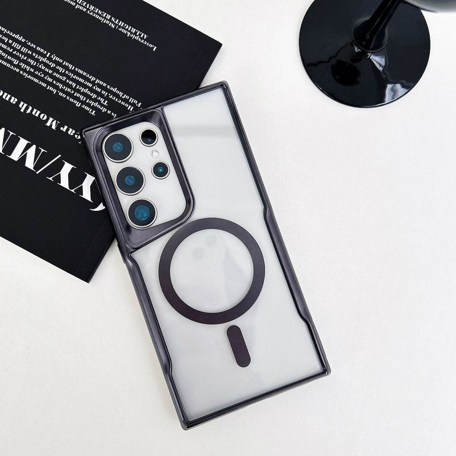 Brilliance Acrylic Clarity MagSafe Case - Samsung Mobile Case by CoverMeUp - Style 6