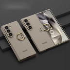 Galaxy Z Fold6 Business Elite Ring Folding Case Mobile Case by CoverMeUp - Style 3