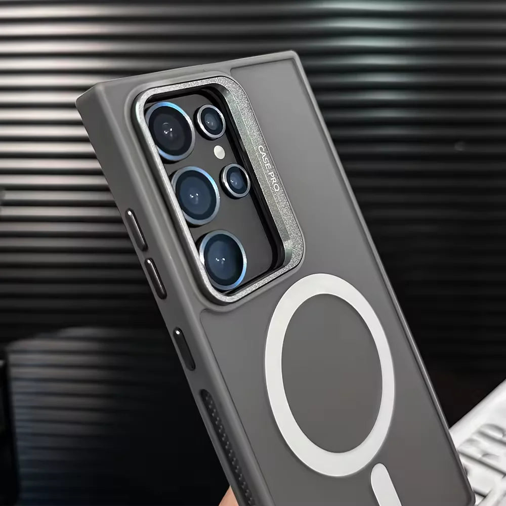 Foldable Camera Kickstand Magsafe Case - Samsung Mobile Case by CoverMeUp - Style 6