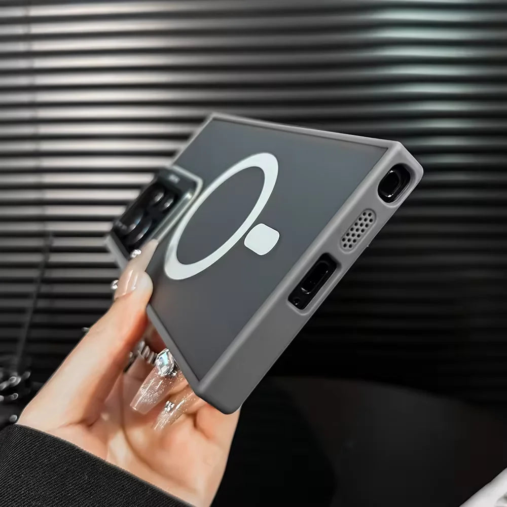 Foldable Camera Kickstand Magsafe Case - Samsung Mobile Case by CoverMeUp - Style 9