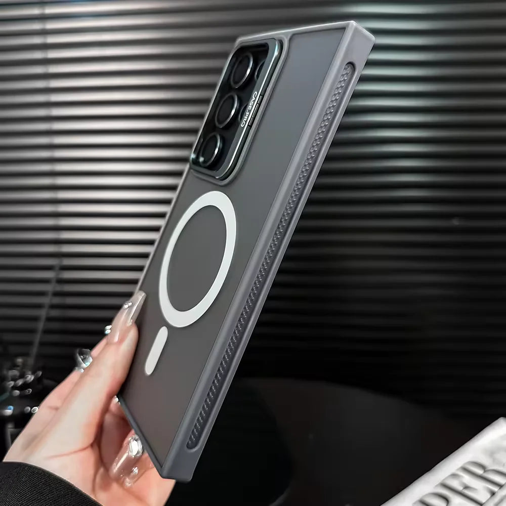 Foldable Camera Kickstand Magsafe Case - Samsung Mobile Case by CoverMeUp - Style 10