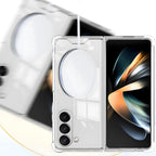 Galaxy Z Fold6 Anti-Knock TPU Transparent MagSafe Case Mobile Case by CoverMeUp - Style 4